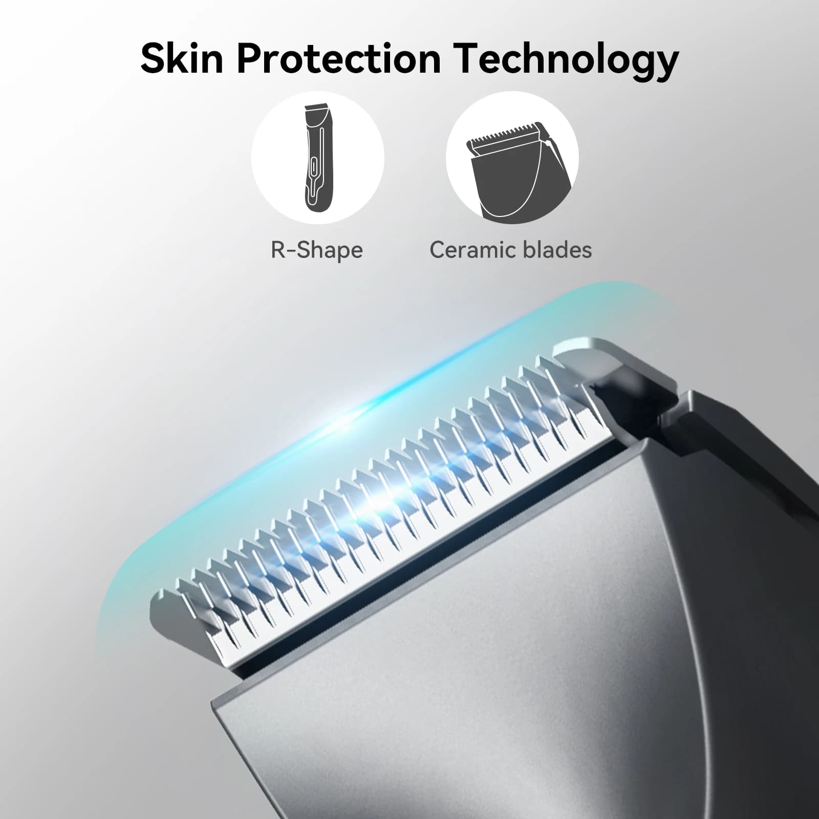 Kensen S10 tondeuse électrique à l'aine pour hommes toiletteur corporel pubien tondeuse à cheveux ét