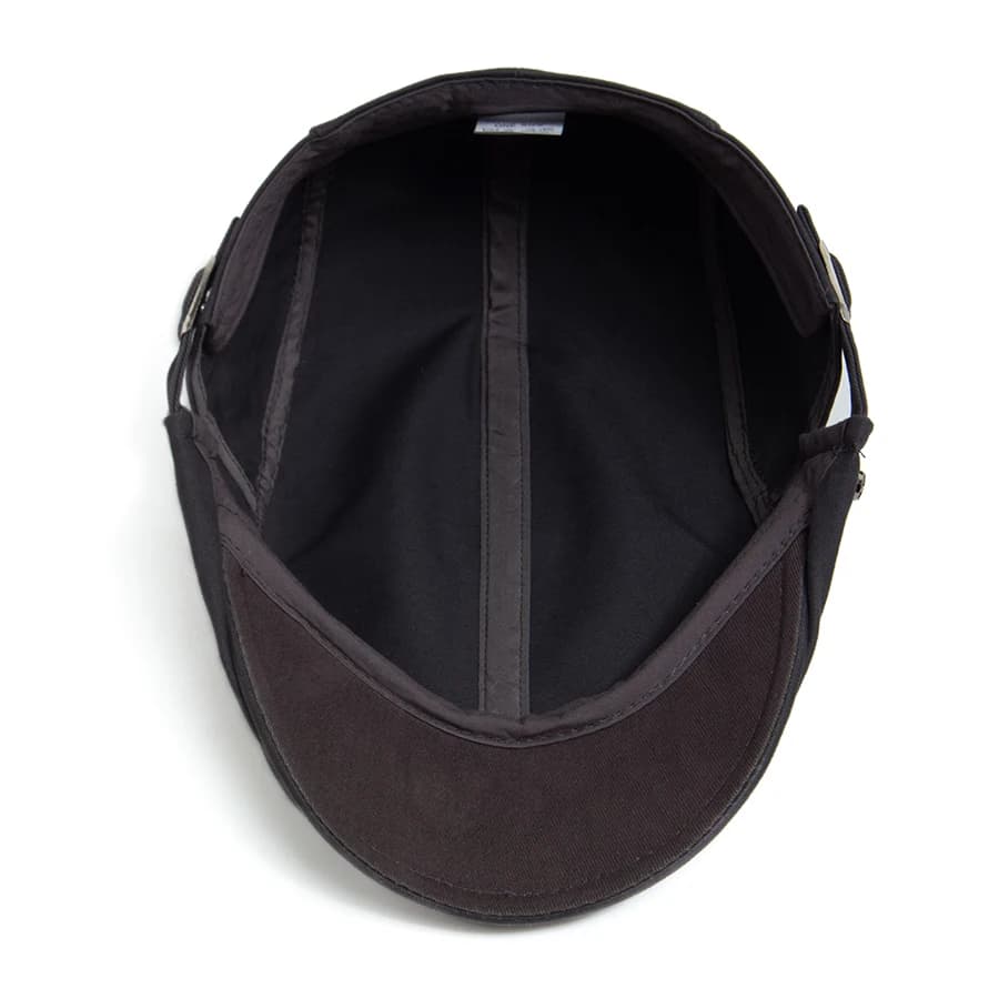 Mode hommes béret bouton broderie coton Vintage bérets en plein air femmes plat visière chapeau déco