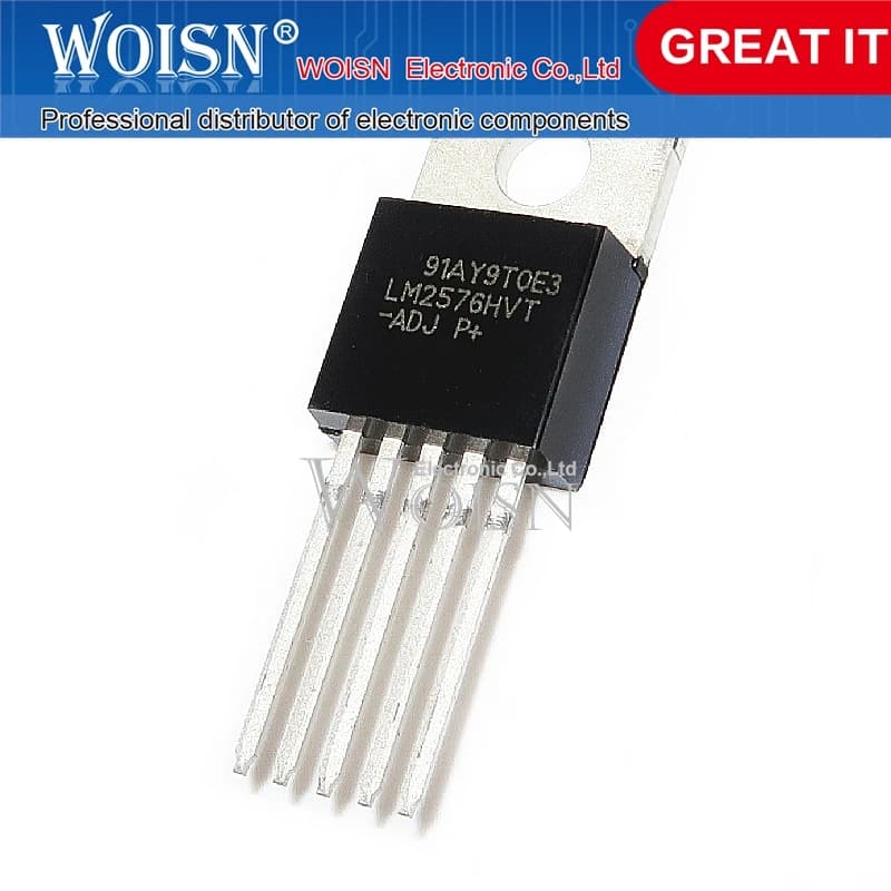 5 pièces/lot LM2576HVT-ADJ LM2576HVT TO-220-5