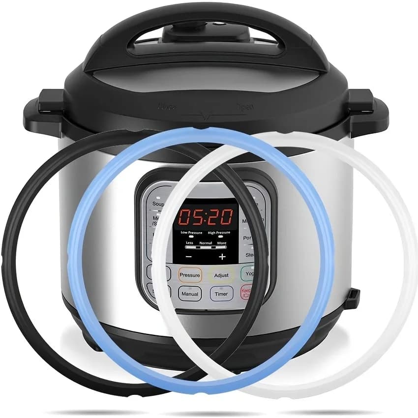 1 morceau d'étanchéité en silicone de qualité alimentaire pour pot instantané - bague d'étanchéité e