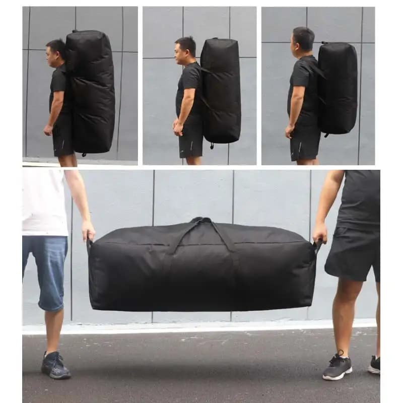 150L 100L 55L sac à main de voyage sac de Sport en plein air hommes noir grande capacité Fitness wee