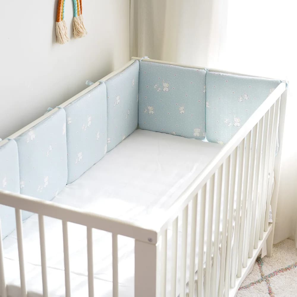 Pare-chocs anti-collision lavable pour lit de bébé, garde-corps de lit pour nouveau-né, sécurité, R6