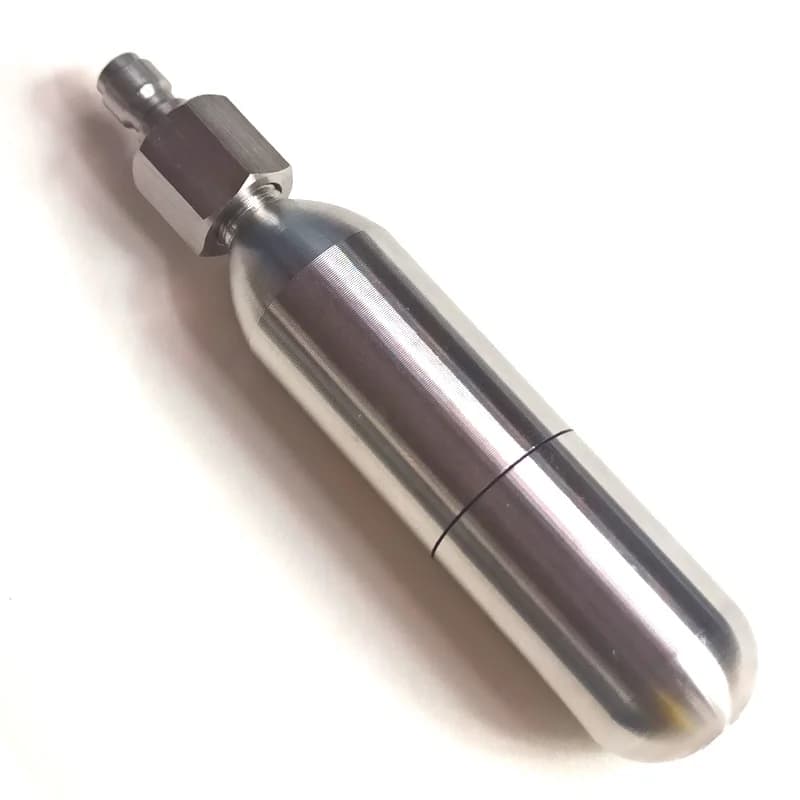 Adaptateur de gonflage de la bière Mini Co2, adhérence quotidienne, filetage UNF 3/8-24, adapté pour