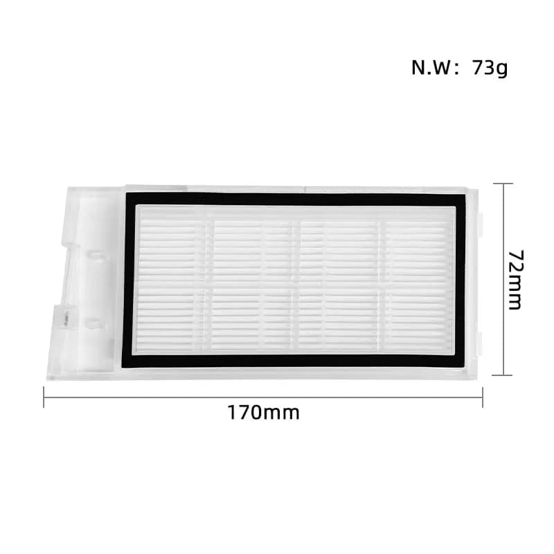 Pièces de rechange pour aspirateur Robot Roidmi Eve Plus SDJ01RM, accessoires, brosse latérale princ