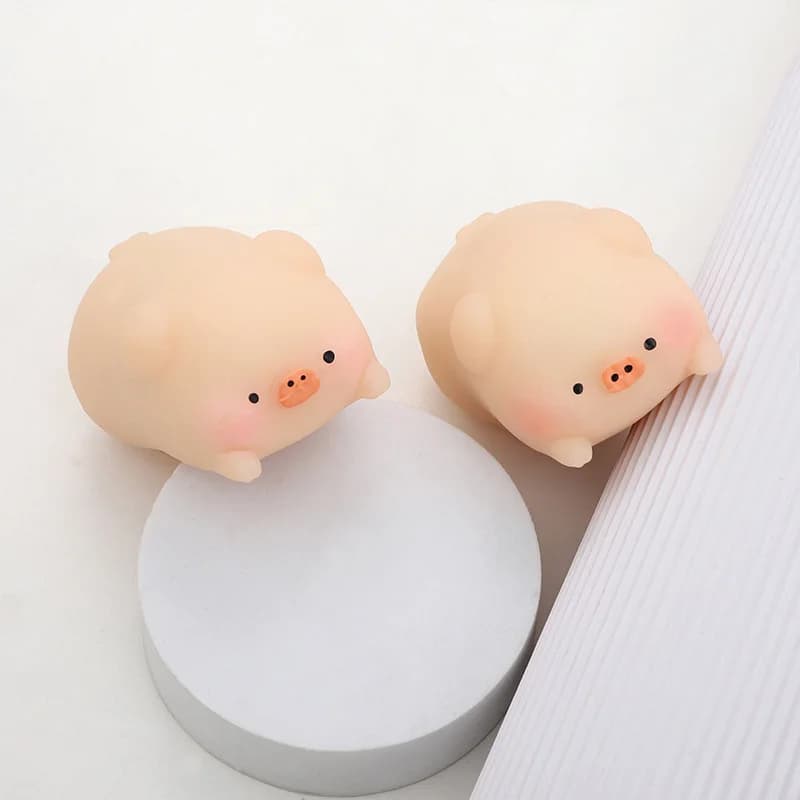 Jouets à presser petit cochon rose mignon, jouets anti-Stress et ventilation, jouets Fidget pour ani