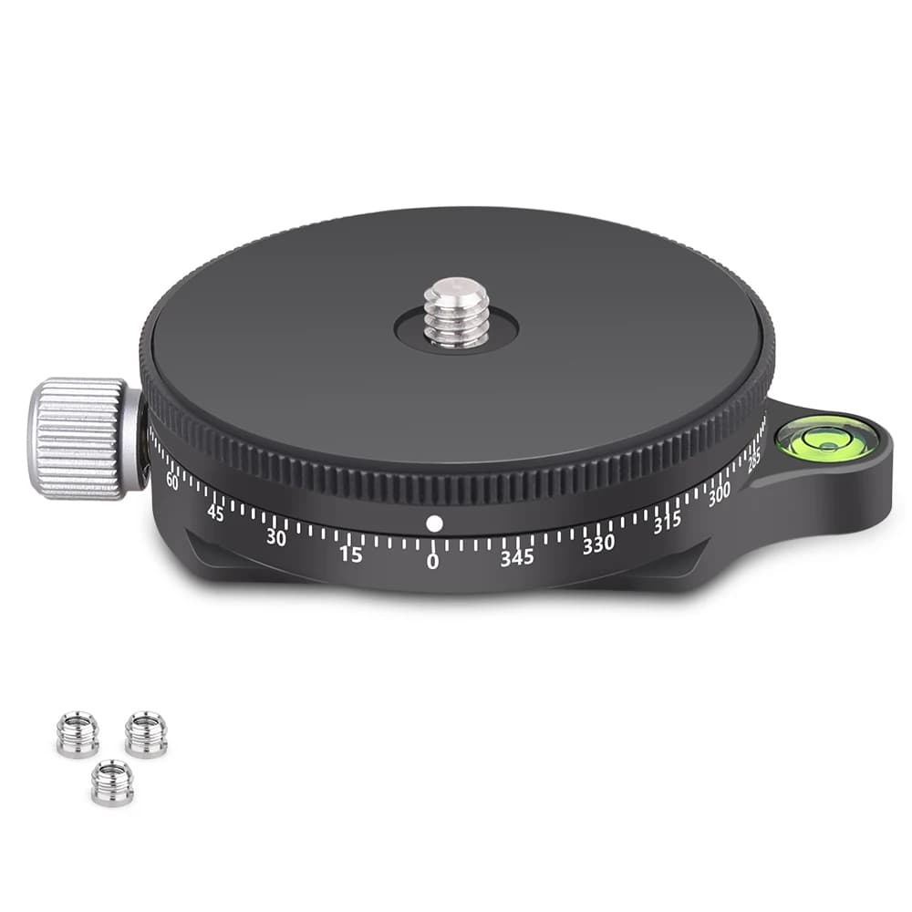 ARTCISE 360 °   Base panoramique de caméra en aluminium CNC, avec plaque de Style Arca Swiss, pour t
