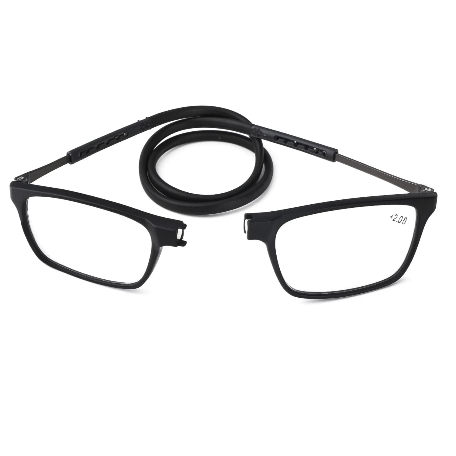 Lunettes de lecture pliantes portables, lunettes presbytes à la mode en résine haute définition