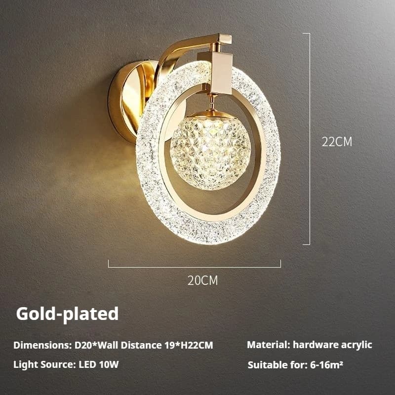 Mur LED lumière éclairage intérieur décoration de la maison salon étude allée escalier couloir chamb
