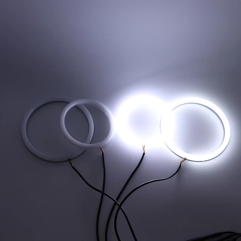 Switchback coton lumière LED oeil d'ange double couleur pour BMW E46 325ci 330ci coupé Convertible 2