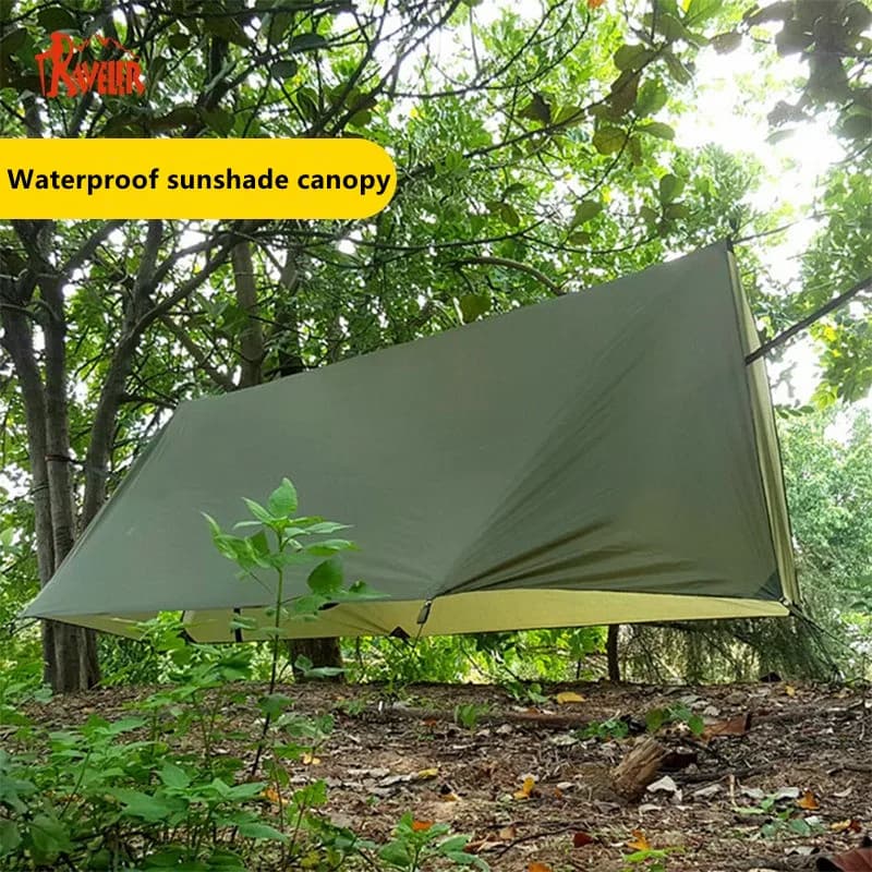Tente de camping sans poteau Skyscreen Wildlife : idéale avec tapis de sol extérieur et auvent de ma
