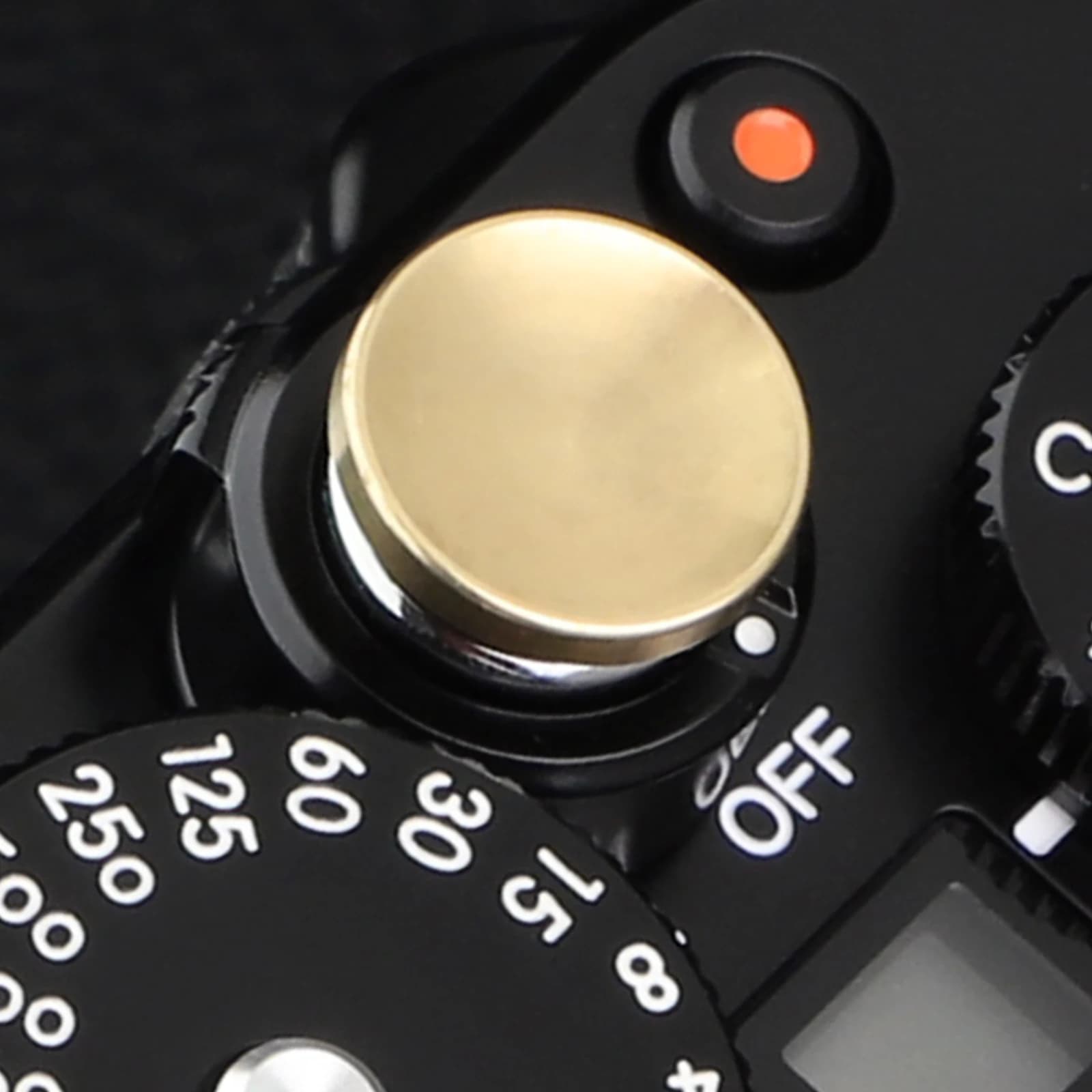 Bouton de déclenchement Concave en cuivre exquis, pour appareil photo Fujifilm X-T5 X-T4 X-T3 X-T30I