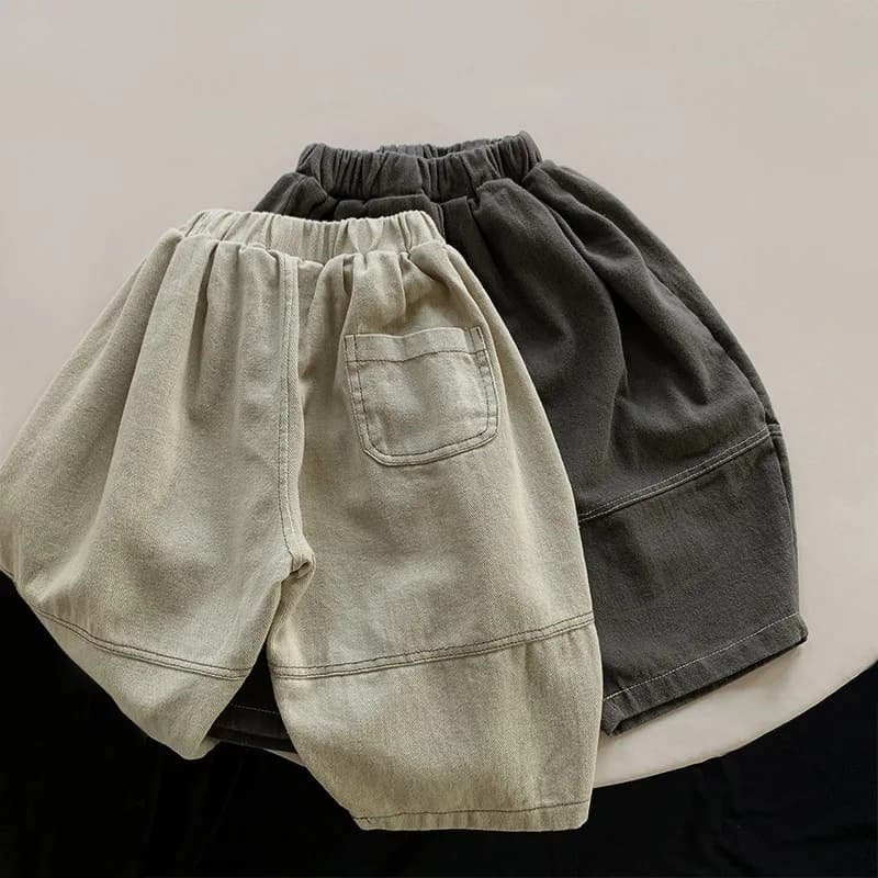 Pantalon sarouel à jambes larges pour enfants, vêtements décontractés pour bébés garçons et filles, 