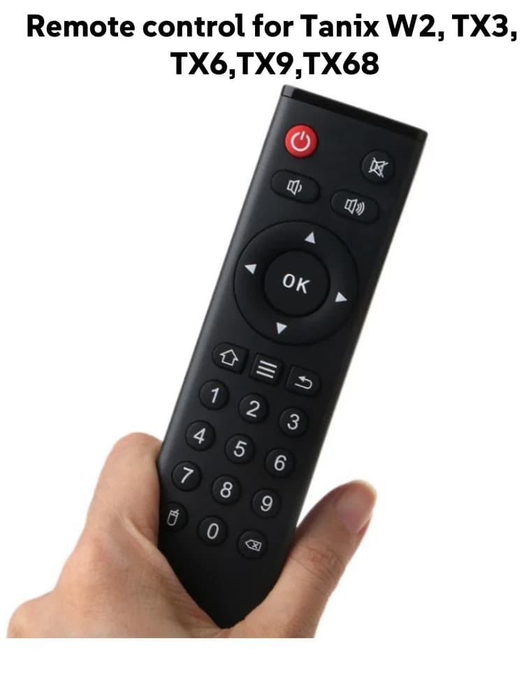 Remplacement de télécommande universelle pour Tanix W2 TX3 TX5 TX6 TX6S TX9 TX68, accessoires de con