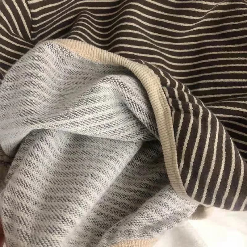 Lawadka coton vêtements pour enfants à manches longues T-shirts rayé bébé garçon hauts pour filles d