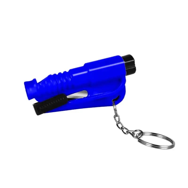 Marteau de sécurité avec sifflet de sauvetage, outil d'évacuation de voiture, coupe-ceinture de sécu