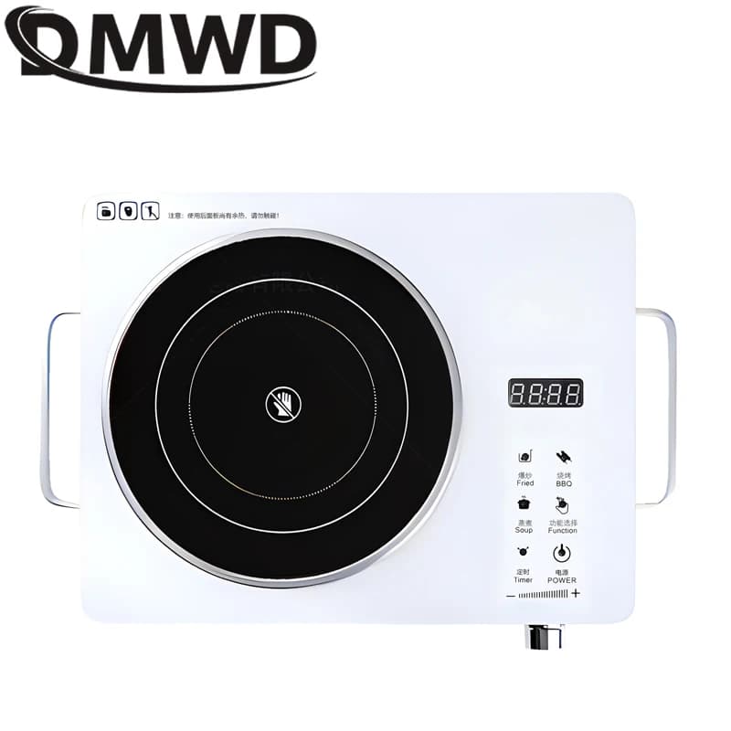 Cuisinière à induction électrique domestique, four de chauffage infrarouge, marmite intelligente, cu