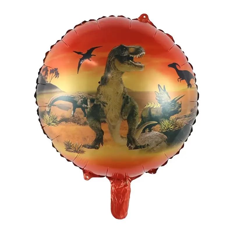 10 pièces 18 pouces dinosaure feuille ballons à hélium thème Animal décoration de fête enfants jouet