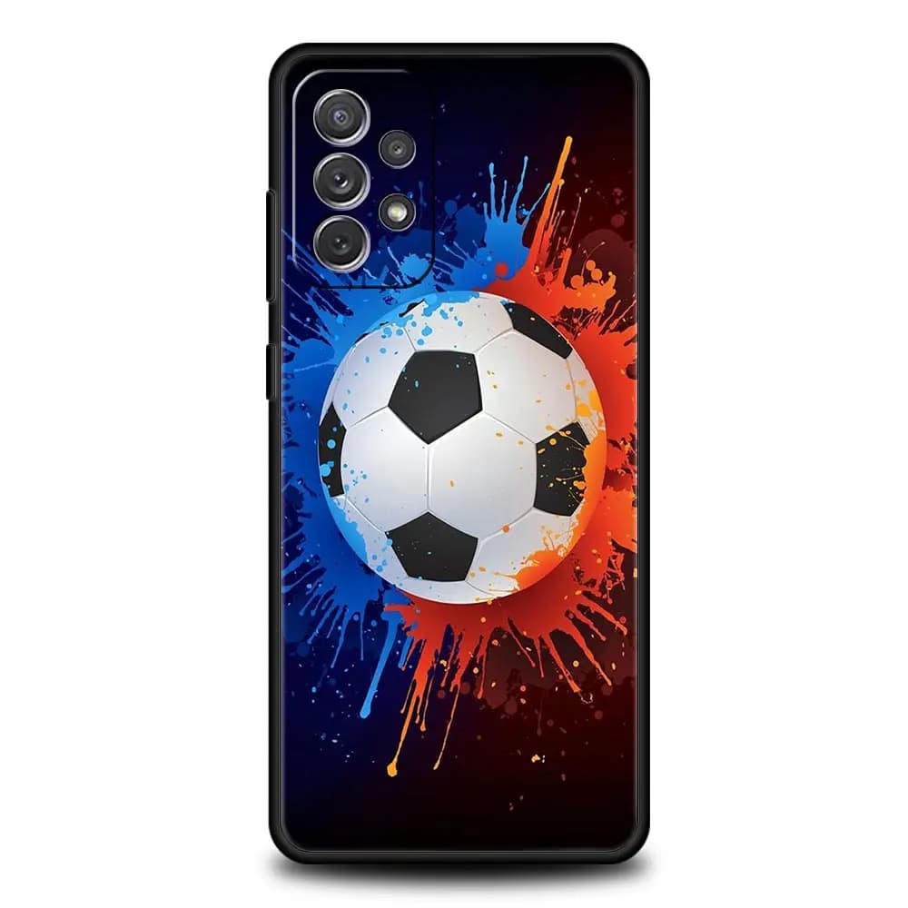 France Feel Soccer Paris Coque de téléphone pour Samsung Galaxy, A51, A71, A21S, A12, A11, A31, A52,