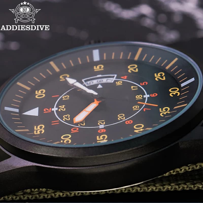 ADDIESDIVE hommes montres de luxe lumineux montres Reloj Hombre 50M étanche Date hommes montre à Qua