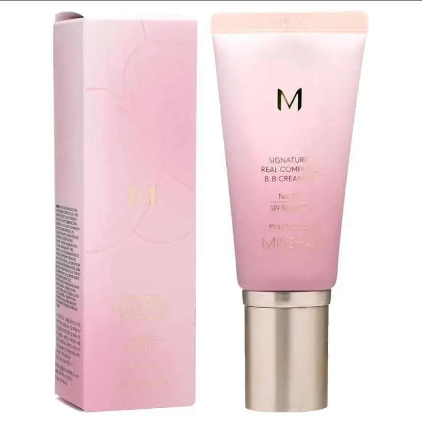 MISSHA M Signature réel complet BB crème EX 45g blanchissant correcteur couverture complète visage B