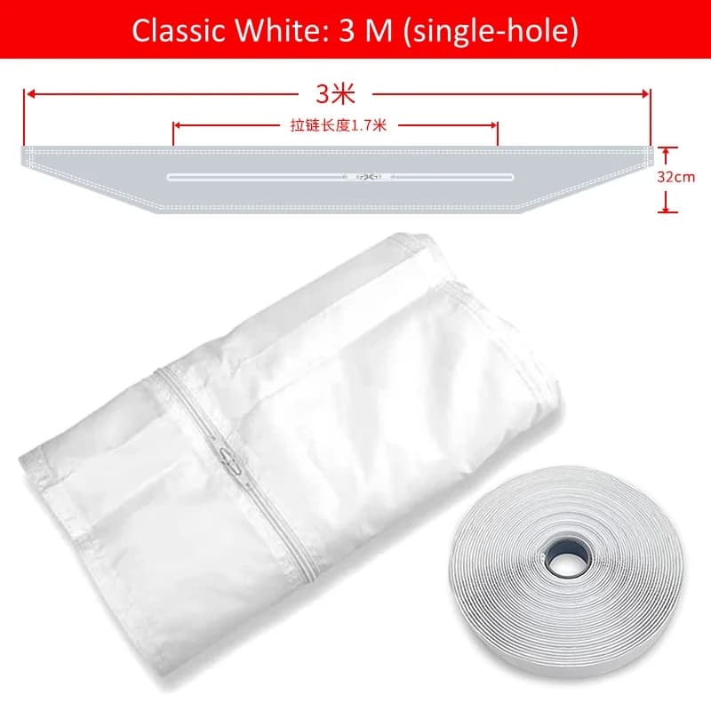 Kit d'adaptation pour fenêtre de climatiseur, facile à installer, étanche 3M 4M 5M, joint de fenêtre