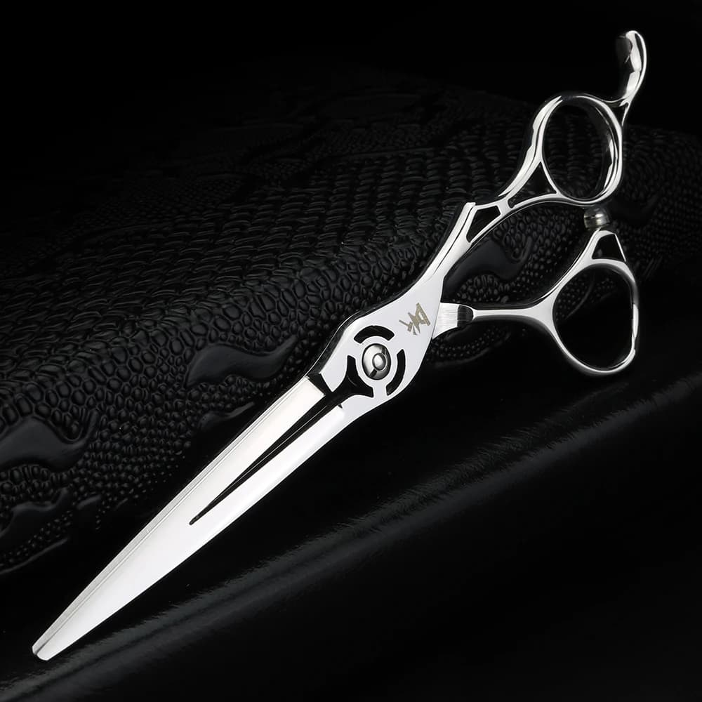 XUANFENG – ciseaux à manche creux de 6 pouces, ciseaux de coupe de coiffeur et ciseaux fins en acier