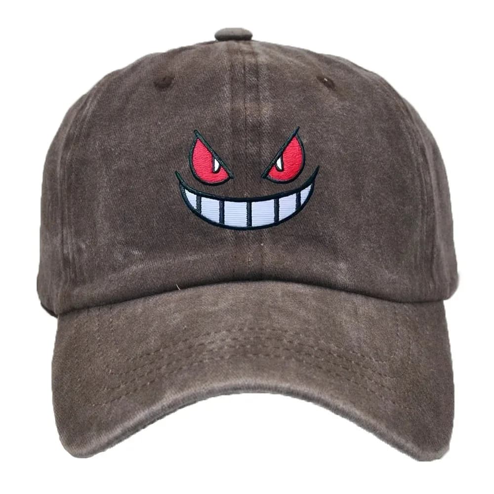 Anime Pokemon Gengar casquettes de Baseball chapeaux de relance casquettes de sport réglables chapea
