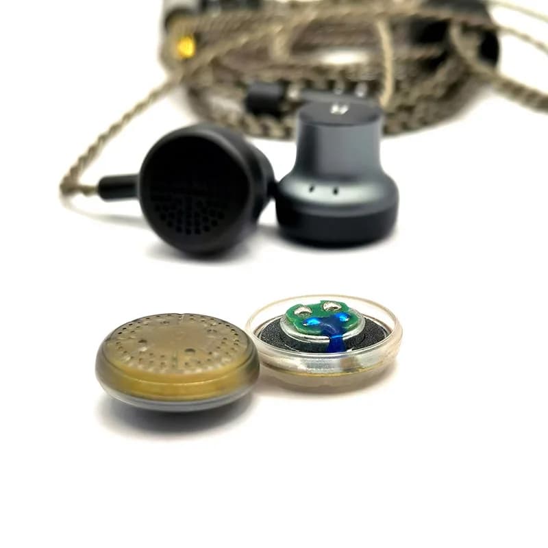 Unité de haut-parleur dynamique pour casque HifI, bobine mobile LCP DLC, élément aimant en néodyme, 