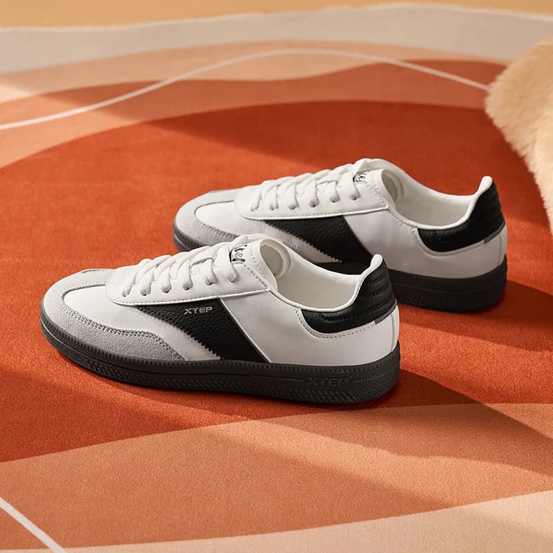 Xtep GAT-Chaussures de skateboard pour femmes, baskets souples de rue, chaussures de sport confortab