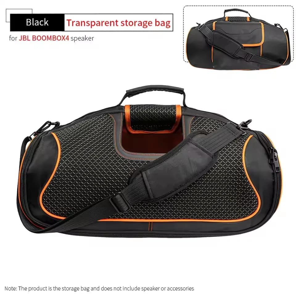 Pochettes en tissu à haute transmission sonore pour le rangement de l'enceinte JBL BOOMBOX 4 (étui u