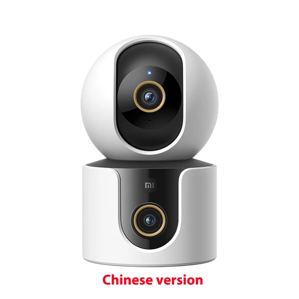 2025 Xiaomi Smart Camera C500 Version double objectif Caméra de sécurité 4MP 360 °   Détection AI Vi