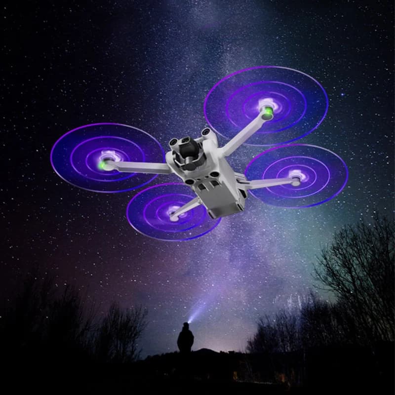 Hélice Flash LED Mini 3 PRO pour importateur DJI, accessoires de importateur, lumières LED de vol de