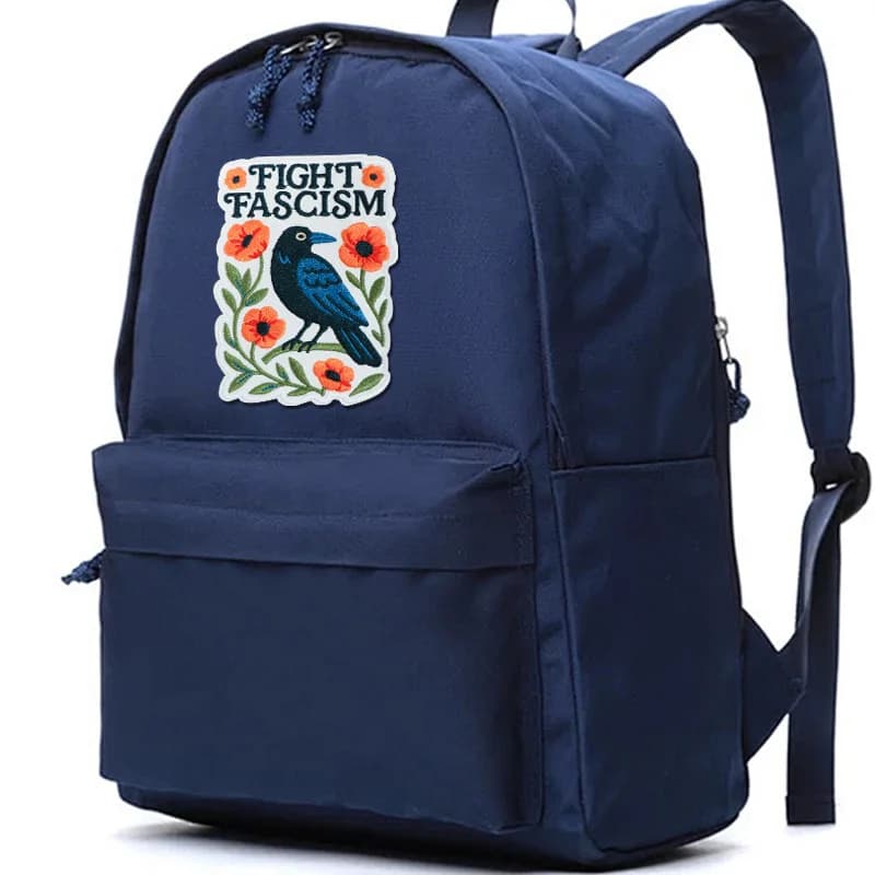 Patch brodé de fleurs et d'oiseaux, 1 pièce, Badge adhésif avec lettre de déclaration, cadeau pour v
