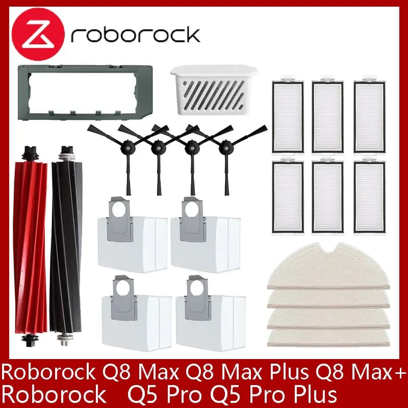 Roborock Q8 Max Q8 Max Plus Q8 Max + Q5 Pro Q5 Pro Plus pièces de rechange accessoires brosse latéra