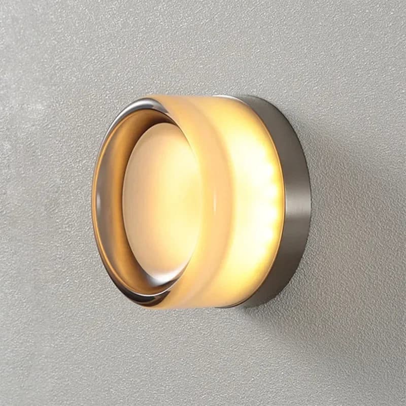 Applique murale LED moderne salon ambre gelée décor appliques murales couloir étude salle à manger d