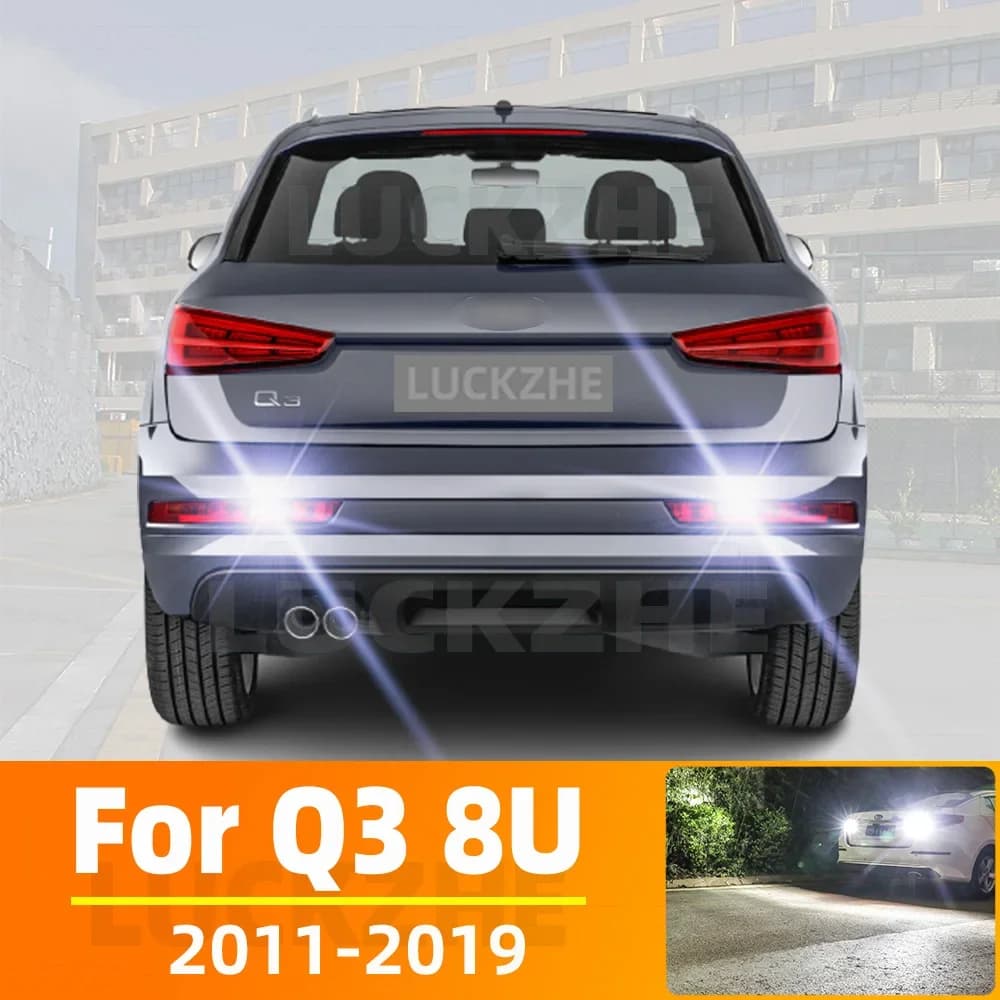 2 pièces Feux de recul LED pour Audi Q3 8U Accessoires 2011 2012 2013 2014 2015 2016 2017 2018 2019