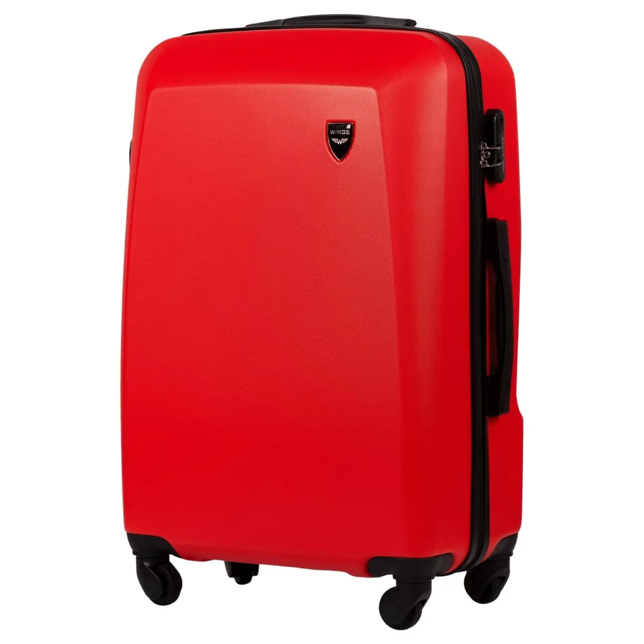 Ensemble de 4 valises Wings Plover - Rouge, ensemble de bagages à roulettes