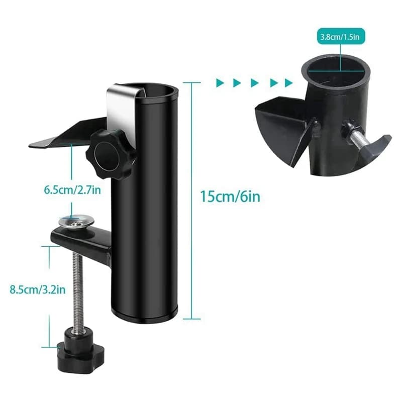 Support de parapluie pour activités de plein air, support de parasol pour camping