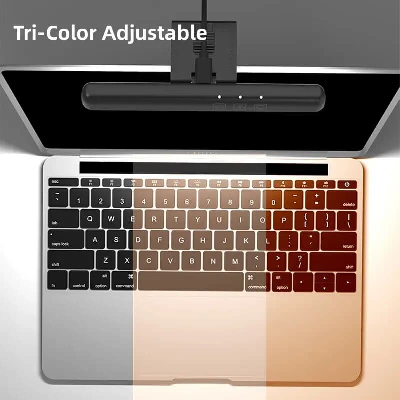 Écran LED lampe de bureau Protection des yeux gradation continue USB veilleuses ordinateur écran pin
