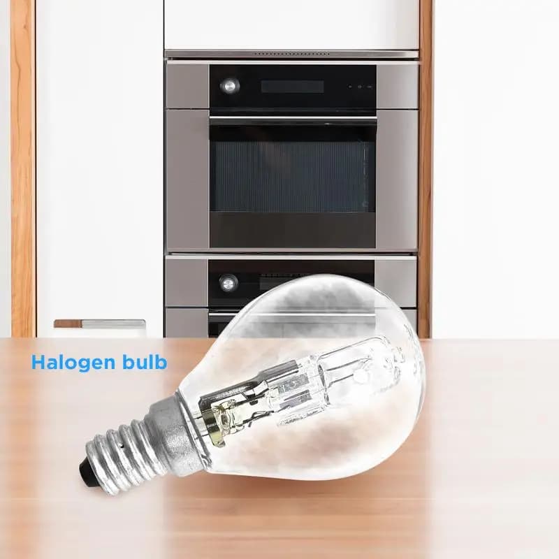 Ampoule halogène P45 42W E14 220V, résistante aux hautes températures, lumière de four à 300 degrés,