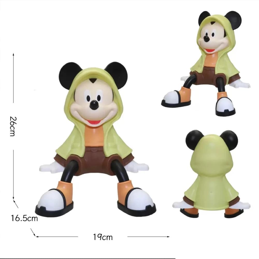 Figurine Mickey et Minnie surdimensionnée assise, décoration pour la maison, le salon, l'entrée, ou 