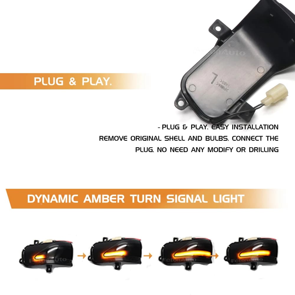 Clignotant dynamique pour Honda, pour JAZZ GE6 et GE8 HYBRID GP1, clignotant, lampe latérale