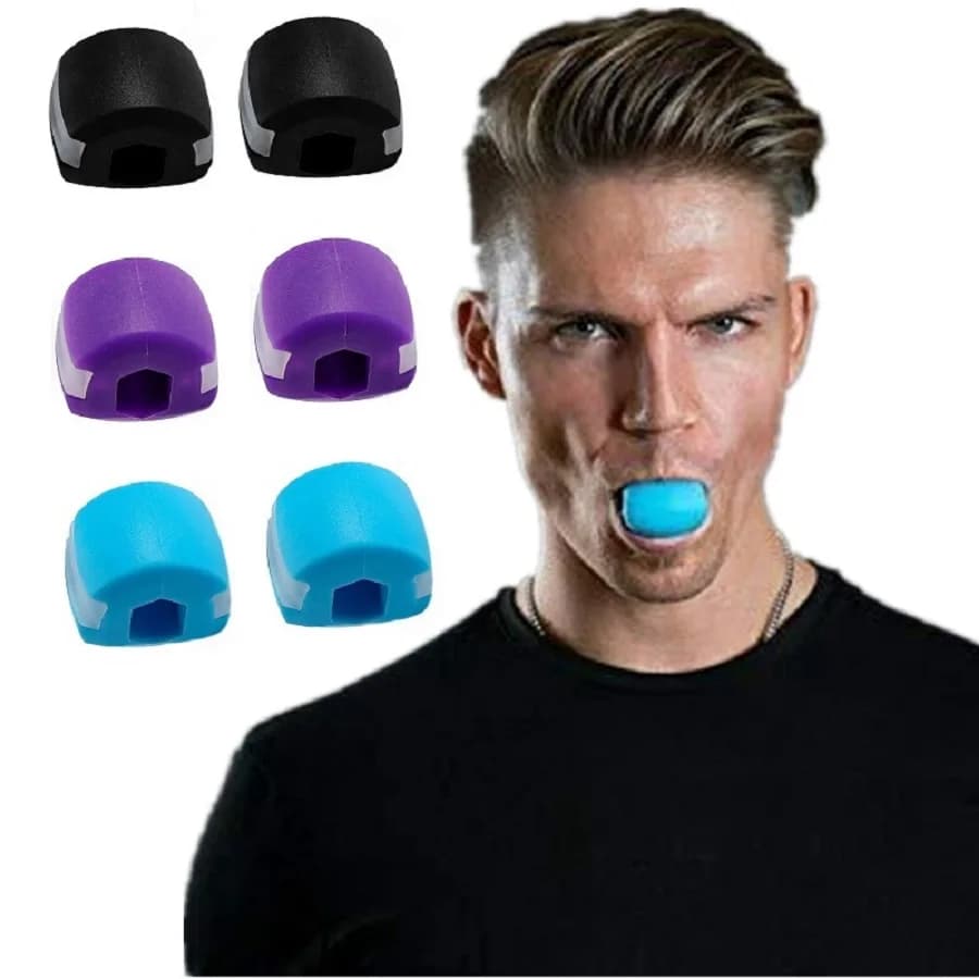 Boule de Fitness en Gel de silice pour le visage, exercice de mâchoire, Toner pour le visage, réduit