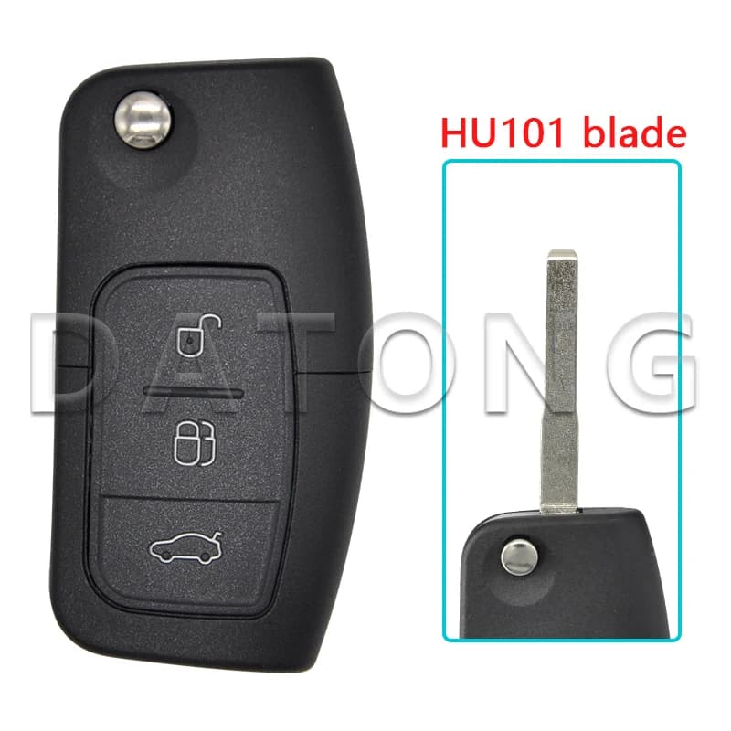 Datong World clé de télécommande de voiture adaptée pour Focus Mondeo Fiesta Galaxy Fusion 315/433 M