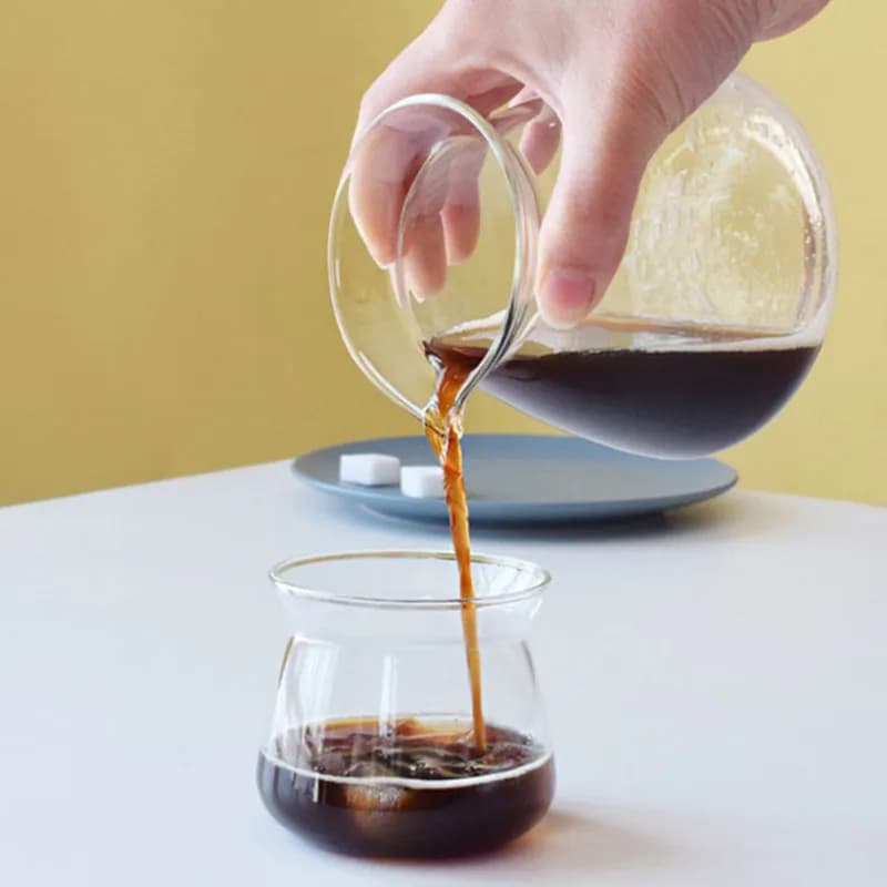 Nouveau cafetière en verre de 520ml, Carafe à café, serveur de café de 200ml 275ml pour cafetière ve