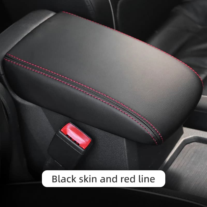 Housse de protection en cuir pour boîte d'accoudoir Central, accessoires pour Volkswagen VW Tiguan 2
