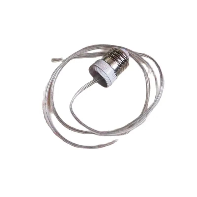 Support de lampe en plastique pour modification d'éclairage en cristal vis de support de lampe, fil,