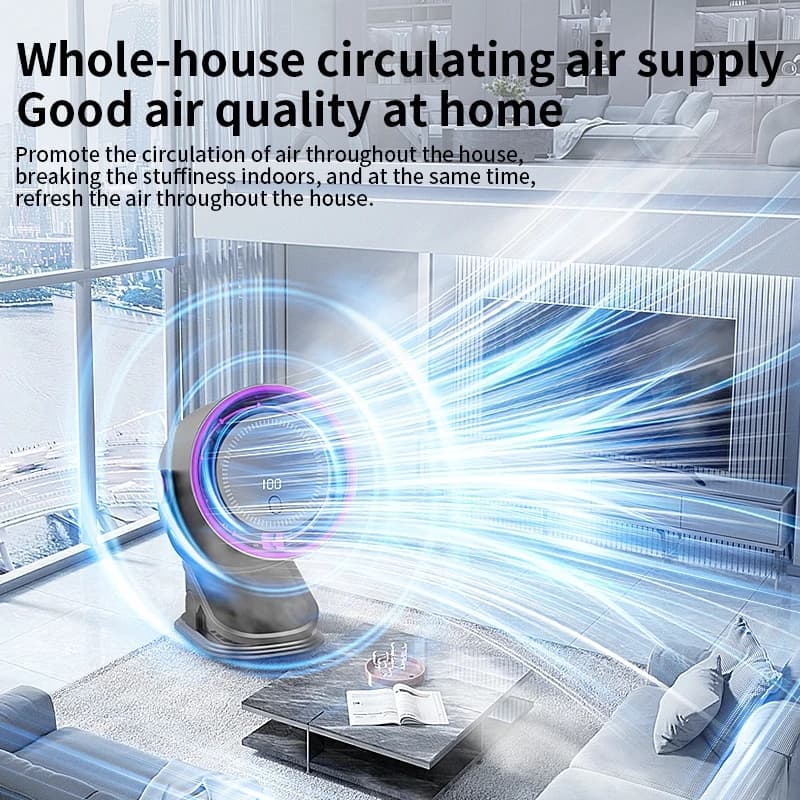 Ventilateur de circulation multifonctionnel avec Clip, ventilateur Turbo 3 en 1, ventilateur électri