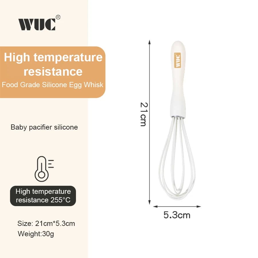 Ensemble de cuisson en Silicone, spatule à crème pour gâteaux, grattoir, fouet à œufs domestique, br