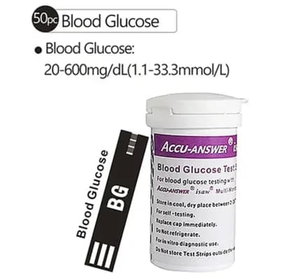 Accu-Compteur multifonction 4 en 1 pour hémoglobine, acide urique, cholestérol, sang GIuose, test de